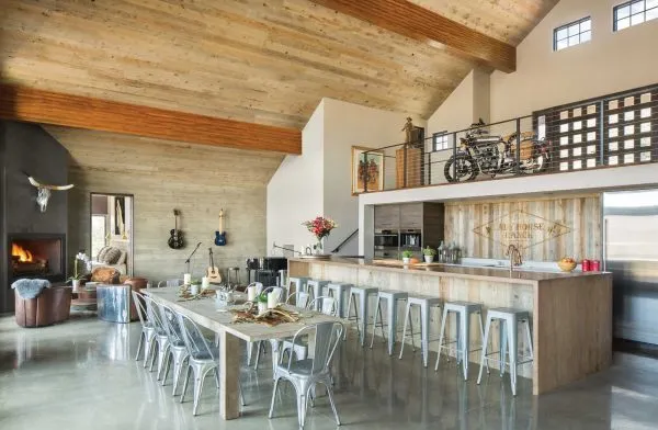 C Lazy U Ranch with microcement