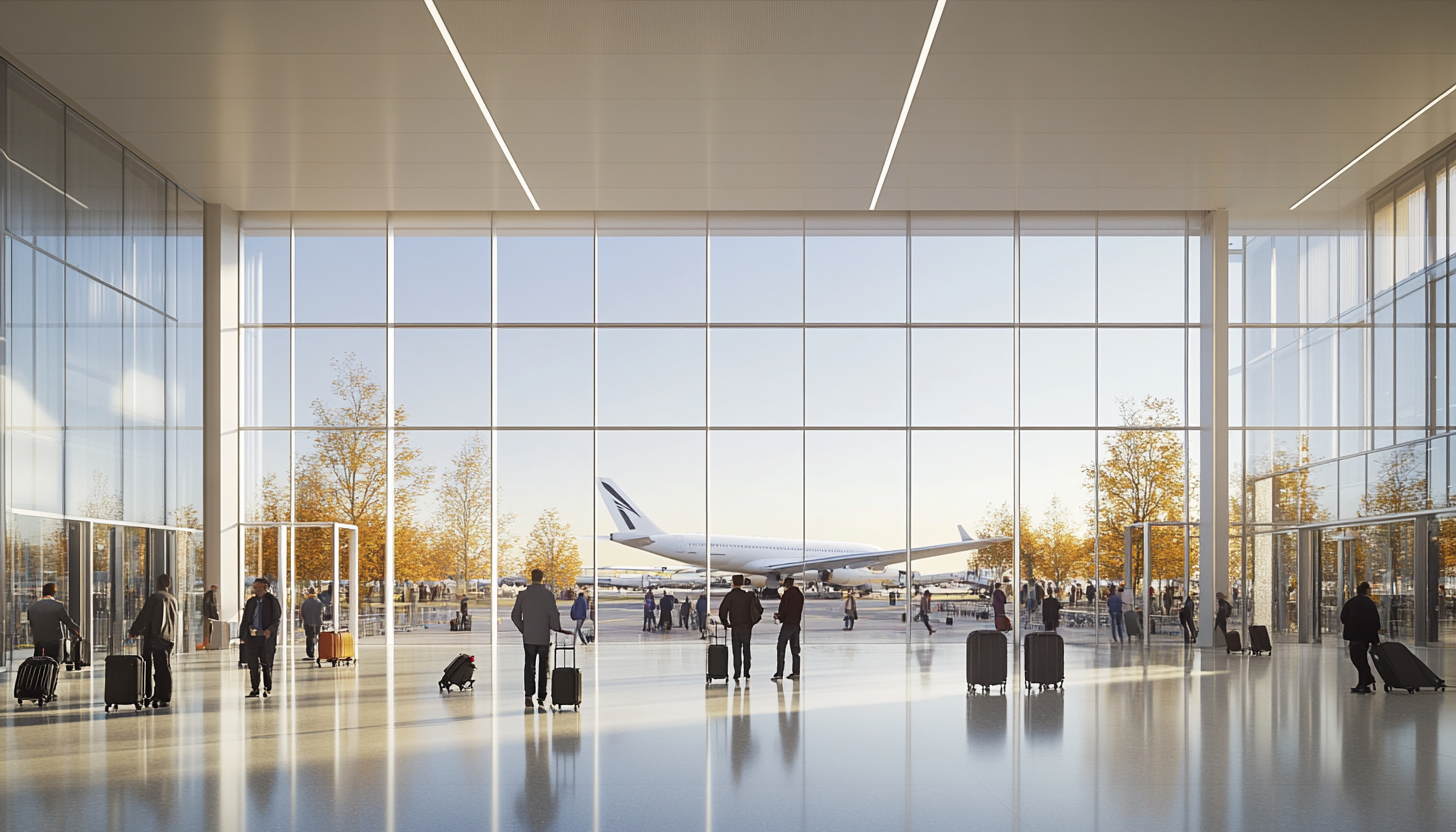 Lithium Concrete Hardener on an Airport Floor